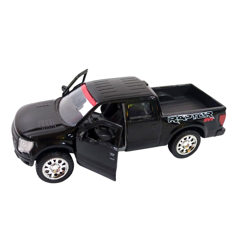 Black Jada Diecast Ford Raptor SVT Truck w Opening Doors 2011 97012 1:32 Scale